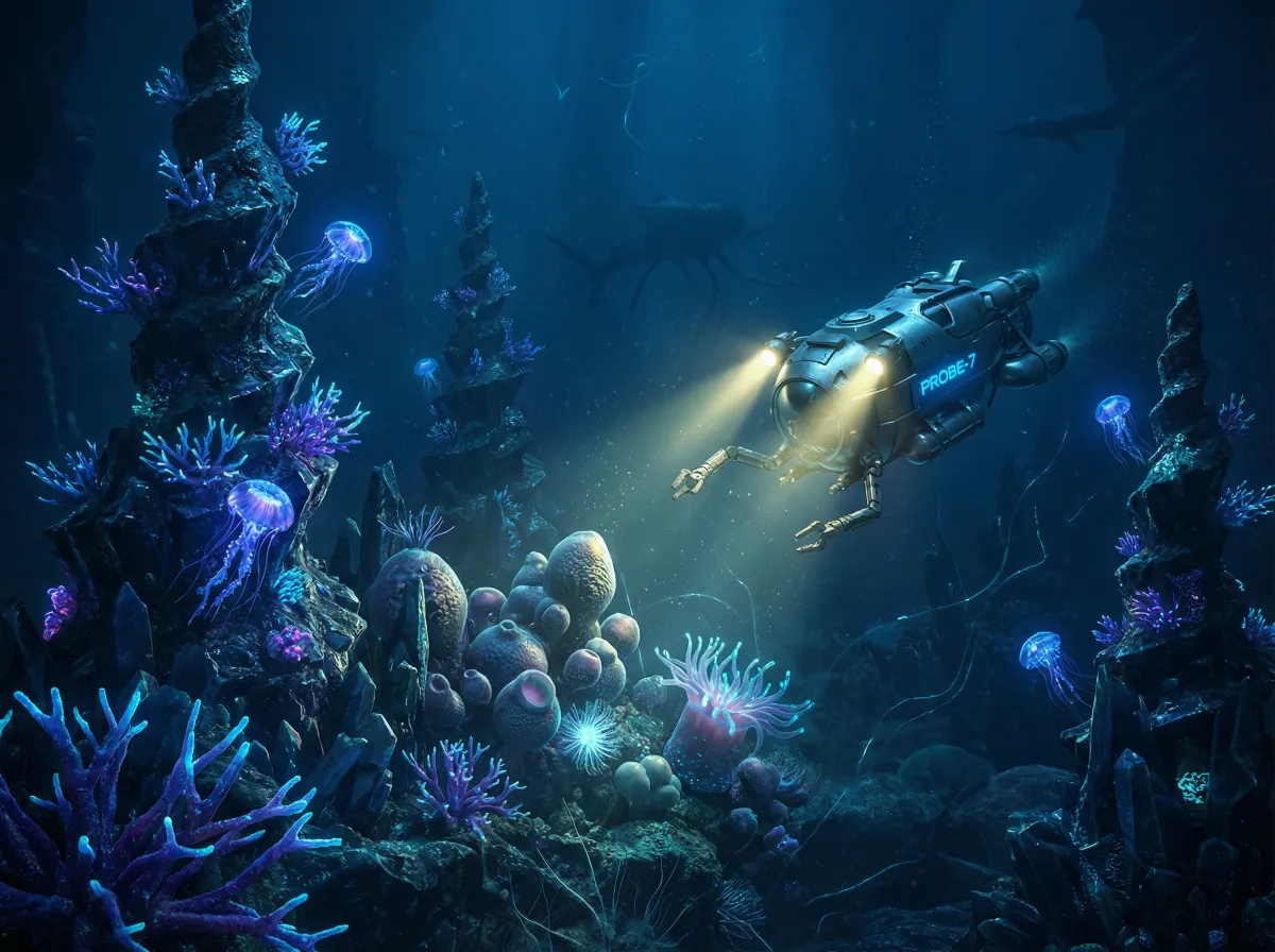 深海海沟探测器搜索 - 最后救援